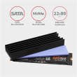 AXAGON Passive aluminum heatsink for all M.2 SSDs