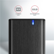 AXAGON External USB-C 3.2 Gen 2 metal box for M.2 SATA SSD disks | EEM2-SBC