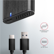 AXAGON External USB-C 3.2 Gen 2 metal box for M.2 SATA SSD disks | EEM2-SBC