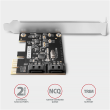 AXAGON Two-channel SATA III PCI-Express controller with two internal SATA port outputs | PCES-SJ2