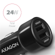 AXAGON Dual car charger
