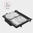 AXAGON Metal frame for mounting four 2.5" disks or two 2.5" disks and one 3.5" disk in a 5.25" posit