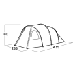 Easy Camp Family tent | Hidra 4 | 4 person(s) | Green