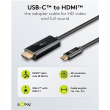 Goobay USB-C to HDMI Cable 4K at 60 Hz