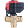 Barberi Three-way flow distribution valve DN 25 with e-drive