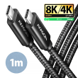 AXAGON Data and charging USB4 Gen 3x2 cable