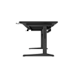 Genesis | Modular Gaming Desk | Holm 160 RGB | Anthracite Black