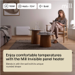 Mill IB700DN | Panel Heater | 700 W | Suitable for rooms up to 9-12 m² | White | Invisible Heater | 