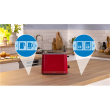 Bosch Compact Toaster | TAT3M124 MyMoment | Number of slots 2 | Housing material Plastic | Red