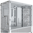 Corsair PC Case | Frame 4000D RS Modular | White | Mid-Tower | Power supply included No
