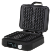 Adler Waffle Maker with LED Display | AD 3087 | 2200 W | Number of pastry 2 | Belgium | Black