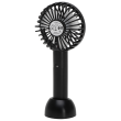 Adler Mini USB Fan | AD 7338 | Desk fan | Black | Diameter 7 cm | Number of speeds 3