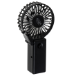 Adler Foldable mini fan | AD 7336 | Desk fan | Black | Diameter 6.5 cm | Number of speeds 1