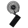 Adler Foldable mini fan | AD 7336 | Desk fan | Black | Diameter 6.5 cm | Number of speeds 1