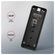 AXAGON USB-C 20Gbps - M.2 NVMe SSD ARMORED Box | EEM2-20G