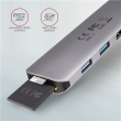 AXAGON SuperSpeed USB-C COMBO 5in1 Hub | HMC-5