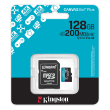 Kingston | Canvas Go! Plus | 128 GB | microSD | Flash memory class Class 10