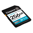 Kingston | Canvas Go! Plus | 256 GB | SD | Flash memory class Class 10