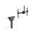 Neomounts CL35-440BL16XL Monitor/TV Mount Ceiling | Adjustable Height