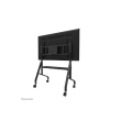 Neomounts Floor stand | FL50-575BL1 TV trolley | Adjustable Height | 65-110 " | Maximum weight (capa