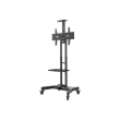 Neomounts Floor stand | NM-M1700BLACK TV trolley | Adjustable Height | 32-75 " | Maximum weight (cap