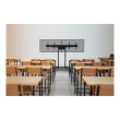 Neomounts Floor stand | FL55-875BL1 TV trolley | Adjustable Height | 55-100 " | Maximum weight (capa