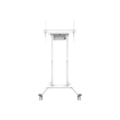 Neomounts Floor stand | FL55-875WH1 TV trolley | Adjustable Height | 55-100 " | Maximum weight (capa