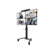 Neomounts AV1-825BL Videobar and multimedia kit - universal | Adjustable Height | Maximum weight (ca