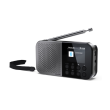 Sharp OSAKA Pocket/Handheld Portable Digital Radio | DR-P520(GY) | Bluetooth