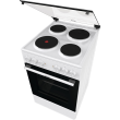 Gorenje Cooker | GE5A21WH | Hob type Electric | Oven type Electric | White | Width 50 cm | Grilling 