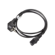 Lanberg | CEE 7/7 to IEC 320 C13 Power Cord | CA-C13C-11CC-0018-BK