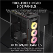 Corsair PC Case | iCUE LINK 5000T LX RGB | Black | Mid-Tower | Power supply included No