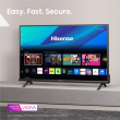 Hisense HD Smart TV | 32A4Q | 32" | Smart TV | VIDAA OS | HD | Black