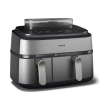 Philips Dual Basket Airfryer | NA555/00 5000 series | Power 2750 W | Capacity 9 L | RapidAir Plus | 