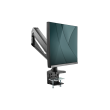 Digitus Desk Mount | Universal Single Monitor Mount with Gas Spring and Clamp Mount | Adjustable Hei