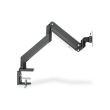 Digitus Desk Mount | Universal Single Monitor Mount with Gas Spring and Clamp Mount | Adjustable Hei