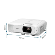 Epson EH-TW840 | Full HD (1920x1080) | 4000 ANSI lumens | White