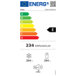 Midea Freezer | MDRU333FZE01E | Energy efficiency class E | Upright | Free standing | Height 172.2 c