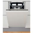 Whirlpool Dishwasher | WSIO 3T223 PCE X | Built-in | Width 45 cm | Number of place settings 10 | Num