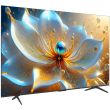 TCL 4K QLED TV | 75T8C | 75 | Smart TV | Google TV | Black