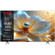 TCL 4K QLED TV | 55T8C | 55 | Smart TV | Google TV | Black