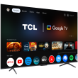 TCL 4K QLED TV | 55T8C | 55 | Smart TV | Google TV | Black