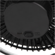 Adler Rechargeable Clip-on Desk Fan | AD 7342 | Table Fan | Black | Diameter 15.5 cm | Number of spe