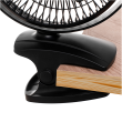 Adler Rechargeable Clip-on Desk Fan | AD 7342 | Table Fan | Black | Diameter 15.5 cm | Number of spe