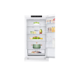 LG Refrigerator | GBV21L0ESW | Energy efficiency class E | Free standing | Combi | Height 186 cm | N