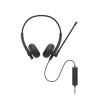 Dell Headset | WH125 | Built-in microphone | Wired | Black