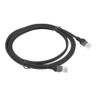 Lanberg Patchcord CAT.5E UTP | PCU5-10CC-0200-BK | 2 m