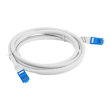 Lanberg | Patch cable - CAT 6a | RJ-45 - male | RJ-45 - male | 3 m | Grey | RAL 7035 | Blue
