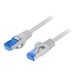 Lanberg | Patch cable - CAT 6a | RJ-45 - male | RJ-45 - male | 3 m | Grey | RAL 7035 | Blue
