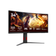 AOC | CU34G4Z | 34 " | Fast VA | WQHD | 21:9 | 240 Hz | 1 ms | 3440 x 1440 pixels | 450 cd/m² | HDMI